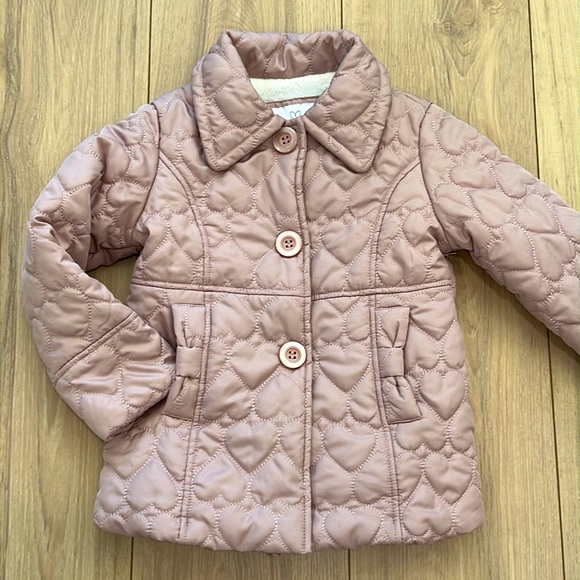 Maya Ray Light Pink Quilted Jacket - Picture 1 of 8